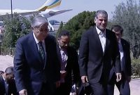 رئیسجمهور قزاقستان وارد تهران شد رئیسجمهور قزاقستان وارد تهران شد