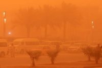 طوفان شن بار دیگر آسمان اردن، سوریه و عراق را در برگرفت+ویدئو