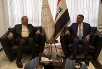 پیگیری مطالبات ایران از بغداد در دیدار سفیر کشورمان با رییس بانک مرکزی عراق