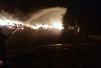 آتش‌سوزی گسترده دامداری پاکدشت پس از ۱۴ساعت مهار شد