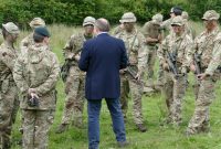 آموزش هزاران تازه‌ سرباز اوکراینی در انگلیس