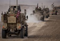 ارسال تجهیزات نظامی آمریکا به پایگاهی در مرز سوریه