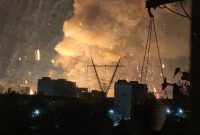 انفجار مهیب در «خِرسون» بر اثر حمله موشکی اوکراین+ فیلم