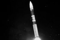انفجار موشک نظامی آمریکا ۱۰ ثانیه پس از پرتاب