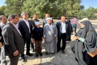 بازدید ضرغامی از محوطه میراث جهانی بیستون