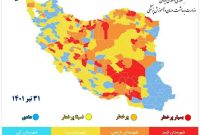 بازگشت رنگ قرمز به نقشه کرونایی استان سمنان