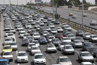 ترافیک سنگین در آزادراه تهران – کرج – قزوین 