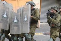 تیراندازی مبارزان فلسطینی به سمت نظامیان صهیونیست در نابلس