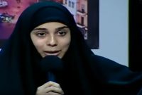 دختر لبنانی در پاسخ به نماینده این کشور: پوشیدن چادر حق من است