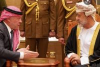 دعوت سلطان عمان از شاه اردن برای سفر به مسقط