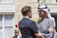 دیدار رئیس امارات با رئیس جمهور فرانسه
