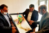 دیدار وزیر فرهنگ با آموزگار پیشکسوت اخلاق در همدان