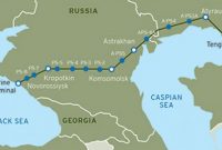 روسیه انتقال نفت قزاقستان به اروپا را متوقف کرد