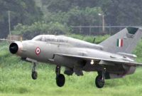 سقوط جنگنده میگ نیروی هوایی هند در ماموریت شبانه +فیلم