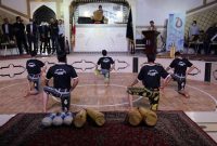 مسابقات «ورزش‌های زورخانه‌ای و کشتی پهلوانی» زندان‌های کشور در یزد آغاز شد