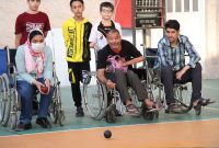 معلولان برگزیده مسابقات بوچیا در میبد تجلیل شدند