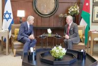 نخست وزیر رژیم صهیونیستی با شاه اردن دیدار کرد