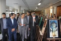 نمایشگاه آثار گنکره جهانی حضرت محمد (ص) در شیراز برگزار شد