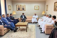 هیات نمایندگان مجلس شورای اسلامی با معاون وزیر خارجه عمان دیدار کردند