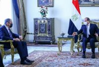 وزیر خارجه روسیه با رئیس جمهوری مصر دیدار کرد