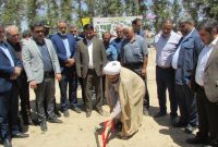 کلنگ احداث بوستان غدیر در ورامین به زمین خورد