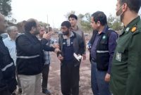 ۱۲ خانه در روستای نهوج اردستان بر اثر سیل تخریب شد