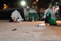 اجرای نمایش های مذهبی خیابانی گروه هنری فطرس در کرج