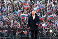 اعتماد ۸۰ درصدی مردم روسیه به ولادیمیر پوتین