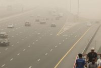 بازگشت طوفان شن   و گرد و غبار به امارات