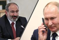 بررسی آخرین وضعیت قره باغ در تماس تلفنی پاشینیان و پوتین