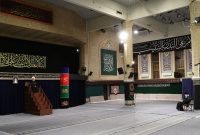 برگزاری مراسم عزاداری شب عاشورای حسینی (ع) با حضور رهبر انقلاب