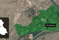 بیانیه بغداد درباره حمله راکتی به منطقه سبز