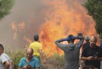 تداوم آتش سوزی‌ها در اروپا؛ آتش‌ گرفتن جنگل‌ها در شمال شرق اسپانیا