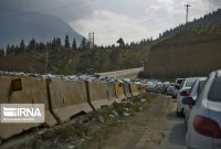 ترافیک سنگین در محورهای شمالی کشور