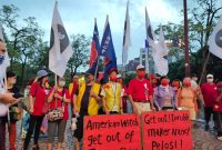 تظاهرات تایوانی‌ها در اعتراض به سفر پلوسی