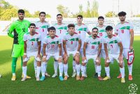 توقف تیم فوتبال جوانان ایران مقابل قرقیزستان