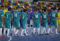 توقف تیم ملی فوتسال عراق مقابل باشگاه ایرانی در شیراز