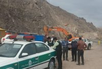 توقف عملیات یک معدن بدون مجوز در گیلان