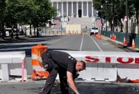 حادثه امنیتی مقابل کنگره آمریکا