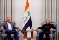 دیدار الکاظمی و العامری با محوریت خروج از بحران کنونی عراق