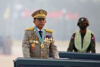 دیدار فرستاده ویژه سازمان ملل با رهبر حکومت نظامی میانمار