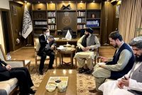 دیدار نماینده ویژه چین در امور افغانستان با وزیر دفاع طالبان