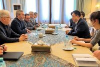 دیدار و گفت‌وگوی هیأت‌های مذاکره کننده ایران و چین در وین