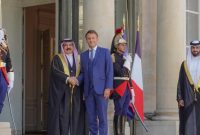 دیدار پادشاه بحرین با رئیس جمهور فرانسه با محوریت تحولات منطقه