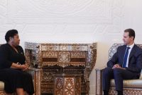 سفر یک هیأت از آفریقای جنوبی به سوریه و دیدار با بشار اسد