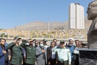 سلام نظامی فرمانده سپاه تهران به سردار شهید همدانی سلام نظامی فرمانده سپاه تهران به سردار شهید همدانی