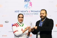 سومین برد پیاپی بانوان هاکی باز ایران در مسابقات قهرمانی آسیا