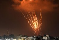 شلیک بیش از ۵۰۰ راکت به سمت فلسطین اشغالی