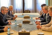 قائم مقام وزارت خارجه اتریش با علی باقری دیدار کرد 