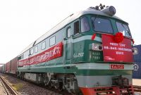 قطار جدید باری، شرق چین را به آسیای مرکزی متصل می‌کند